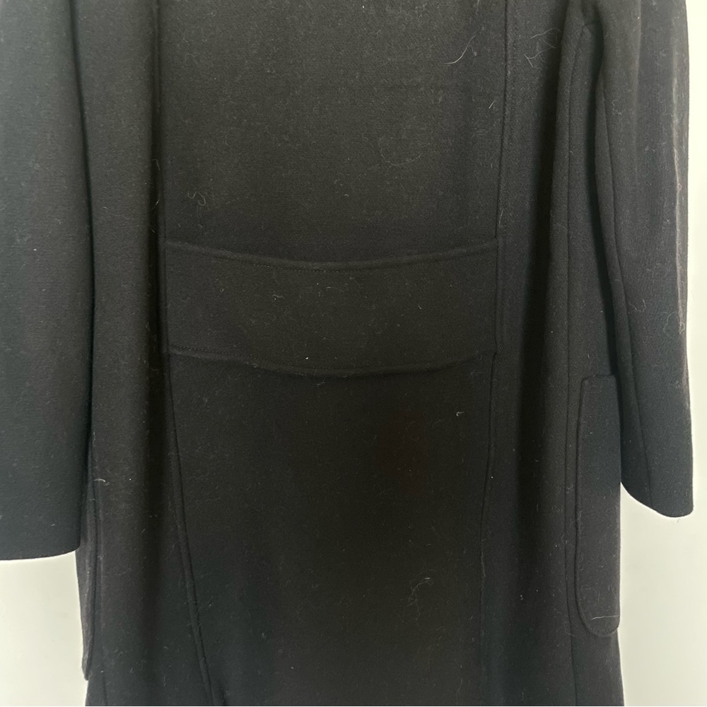 Madewell Black Cape Coat - Picture 6 of 6